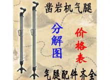 點(diǎn)擊查看詳細(xì)信息<br>標(biāo)題：氣腿式鑿巖機(jī)氣腿分解圖 氣腿配件 支腿配件 FT160系列氣腿配 閱讀次數(shù)：328